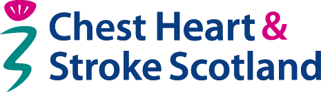Chest Heart & Stroke Scotland's logo